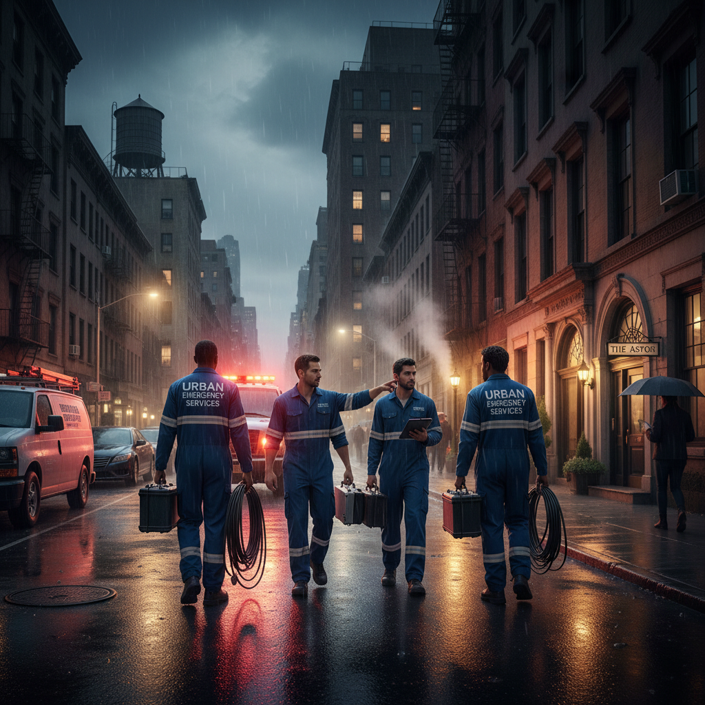 House Help Services emergency crew responding to NYC home emergency